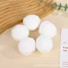 Pompons coloridos de alta elasticidade de 5 cm em estoque, pompons de poliéster extragrandes, materiais de DIY para roupas, sapatos e chapéus, pompons de pelúcia