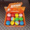 Mini Baloncesto de Goma 6cm Juguetes Hueco Sin Inflar Venta al por Mayor Equipo de Entrenamiento Pelota para Niños Soporte para Pelota Marco para Pelota Pelota Educativa