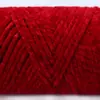 Hilo de chenilla brillante de tres cabos para tejer a crochet zapatos, hilo de lana grueso para tejer suéteres, bufandas y sombreros
