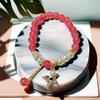 Pulseira Princesa Fofa Cor de Doce para Melhores Amigas, Pulseiras de Contas para Crianças, Doce e Sofisticada, Bijuterias Versáteis para Barracas