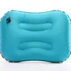 Almohada Inflable Esencial de Viaje: Almohada de Cuello en Forma de U Flotada, Almohada de Cuello Portátil para Avión, Almohada Inflable Plegable a Presión