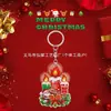 Colgante de Regalo de Navidad Llavero Acrílico 2D Estilo Nuevo Llavero para Mochila de Fiesta de Navidad