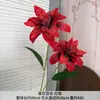 Flores Artificiais para Casamento em Tons Vermelhos, Balões de Hortênsia para Casamento, Decorações de Festa, Painéis de Flores Artificiais, Arranjos para Corredor e Materiais Florais