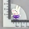 Animal Stitch Resina Dibujos Animados Totoro Accesorios DIY Pegamento Crema Cerdo Funda para Teléfono Accesorios para Pasador de Pelo