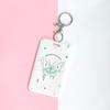 Set de Tarjetas Lindas Anti-pérdida para Niña Estudiante Dibujos Animados Mariposa Estilo Ins Bolsa para Tarjetas de Campus Tarjetas de Juego Cubierta Protectora para Tarjeta de Acceso