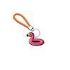 Serie Rana Rosa de Amazon Llavero Creativo de Cuerda Trenzada Accesorios de Dunhuang Llavero Trenzado Creativo