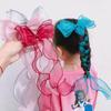 Loja de Fábrica Taobao Qualidade Fita Infantil Renda Grande Bow Top Clip Bebê Hairpin ET331
