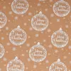 Amazon Transfronterizo se Especializa en Papel de Regalo Kraft Navideño Retro de Tamaño Grande Papel de Regalo Navideño DIY