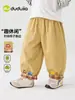 Calça Masculina Dudu Coleção Outono Jeans Feminino Outono Calça Casual Infantil Calça Longa de Bebê Roupa Infantil Tendência