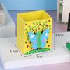 Novo criativo artesanato em madeira clipe de inseto porta-canetas crianças educacional ensino material escolar ornamentos criativos atacado
