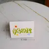 Cartões Pequenos Premium Criativos Minimalistas INS, Mini Cartões de Saudação de Bênção e Agradecimento para Floricultura Presentes de Feriado