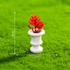 Micro-Paisaje Creativo Artificial Maceta Pequeña Materiales de Paisajismo Jardinería Casa de Muñecas DIY Accesorios de Decoración Mini Adornos Pequeños