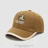 Gorra Infantil Bordada con Letra, Nueva Gorra de Pico Versión Coreana de Otoño, Gorra de Béisbol Versátil de Dibujos Animados Lindos para Niños y Niñas