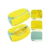 Bolsa Esencial para Lavar Zapatos de Persona Perezosa, Best-Seller Transfronterizo de Amazon, Bolsa Cilíndrica de Poliéster-Algodón para Lavandería, Bolsa de Lavado y Cuidado para Protección de Zapatos Anti-Deformación
