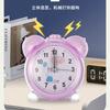 Nuevo Regalo Creativo Reloj Despertador Pequeño Personalizado de Dibujos Animados para Niños para Estudiantes Reloj de Escritorio Simple para Escritorio Reloj de Noche para Dormitorio