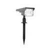 Iluminación Exterior para Hogar Jardín Lámpara de Pared Parque Montada en el Suelo Foco Paisajístico Luz para Árboles Foco Solar para Patio Césped