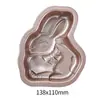 Forma de Bolo de Natal Antiaderente de Aço Inoxidável Espessado Forma para Assar Bolo Antiaderente Forma de Bolo Doméstica Molde de Bolo