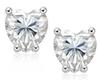 Pendientes de Plata de Ley S925 [Venta de Liquidación con Envío Gratis] Pendientes Cuadrados Simples y Elegantes de Moissanita para Mujer, Exclusivamente para Ventas Transfronterizas
