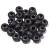 Cuentas de ábaco de acrílico de color sólido agrietadas con agujero grande para pulsera de cuentas DIY, collar, accesorios para cadena de mano, bolso