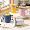 Taza de Acero Inoxidable Taza de Café de Alto Valor Taza para Beber Para Trabajadores de Oficina Estudiantes Taza de Agua Lujo Ligero Sensación de Gama Alta Venta al por Mayor