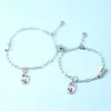 Pulseras Magnéticas de Pareja Grabadas para Atraer Suerte y Fortuna para Hombres y Mujeres, Diseño de Nicho, Joyería Popular al por Mayor en Línea