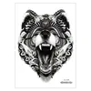 Adesivos de Tatuagem Temporária Impermeáveis para Peito Transfronteiriços, Adesivos de Tatuagem Gráfica Grande de Flor Original para Braço, Adesivos de Tatuagem Descartáveis, Adesivos de Tatuagem que Mudam de Temperatura