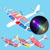 Planeador de Espuma Eléctrico Recargable por USB Avión de Juguete Giratorio Resistente a Choques Lanzado a Mano Venta Directa de Fábrica de Condensadores Modelo de Avión