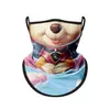 Mascarilla de Protección Solar Infantil para Niños y Niñas Velillo con Orejas de Animal Máscara Facial de Bebé para el Verano Parasol Media Cara Personalización
