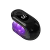 Lâmpada de Unha Alemã em Formato de Cubo Pequeno, Lanterna Mini Portátil, Lâmpada de Cura de Unhas, Máquina de Fototerapia para Secagem Rápida de Esmalte em Gel