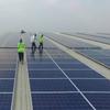 Kit de suporte de telha de aço de cor fotovoltaica comercial doméstica suporte de montagem solar de liga de alumínio trilho de guia de liga de alumínio