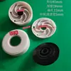 Dedicado al ensamblaje de máquinas~Impulsor de bomba de pozo profundo palas de plástico rana hojas de agua acero inoxidable bomba sumergible multietapa accesorios núcleo de válvula