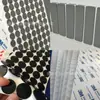 Fabricante Cinza Selado Antiderrapante Autoadesivo Redondo Transparente Silicone Almofada de Pé Folha de Borracha Processamento Cortado em Matriz Forma