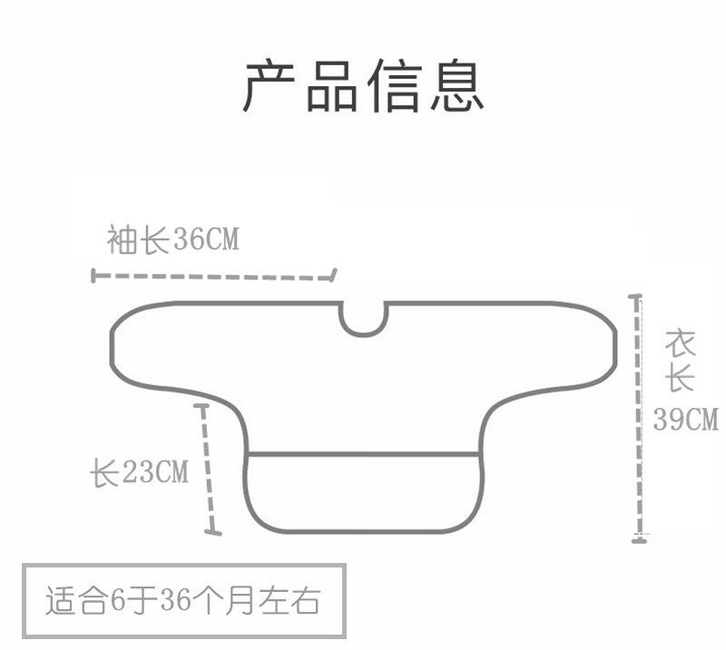 罩衣尺寸确认