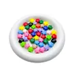Contas de Acrílico Coloridas Candy Estrela de Cinco Pontas Gordinha Macaron Contas Espaçadoras para Corrente de Celular DIY Contas para Tiara Acessórios de Adorno de Cabeça
