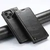 Adequado para Capa de Celular Iphone18Promax, Capa Flip-Top com Porta-Cartões Apple 17, Capa de Couro Magnética Samsung S26Ultra