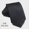 Corbata de Hombre de Negocios Atada a Mano para el Trabajo, Boda Formal, Corbata Atada a Mano de Alta Gama con Rayas Azul Negras