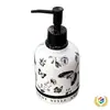 5 Botellas Dispensadoras Cerámicas Estilo Vintage con Diseños de Flores y Pájaros, con Textura Destacada, Adecuadas para Loción, y Diseñadas para Casas de Huéspedes y Hoteles, También Adecuadas para Gel Antibacterial