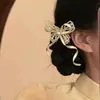 Presilha de Cabelo Flor Laço Fresca e Doce, Presilha Lateral de Cabelo de Alta Estética, Presilha Gentil e Elegante para Mulheres