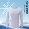Novas Roupas de Trabalho Outono e Inverno Secagem Rápida Manga Longa Seda Gelada Roupas de Treino Tops Esportivos Camisetas Atacado com Impressão de Logo