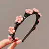 Diadema de dibujos animados para niños más vendida, diadema trenzada para mujer, pinza para el pelo, accesorio para el pelo, adorno para el pelo, herramienta de peinado