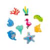Charms Luminosos de Animales de Dibujos Animados Transfronterizos para Zuecos de PVC Fluorescentes, Accesorios para Zuecos, Decoraciones Lindas para Zapatos