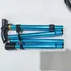 Bastones de Senderismo Plegables Antideslizantes para Exteriores Bastón de Paseo Estampado Bastón para Caminar de Aleación de Aluminio Bastón de Trekking
