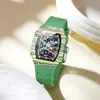Reloj de Pulsera Ultra Delgado en Forma de Barril de Venta Caliente Transfronteriza Correa de Silicona Nuevo Reloj de Hombre de Moda Reloj de Cuarzo Relojes para Hombre Al por Mayor