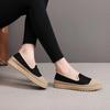 26 Zapatos Planos de Pescador Transpirables de Moda Estilo Verano Nuevo Zapatos Casuales Perezosos Suela Suave Cómodos Zapatos Individuales para Mujer