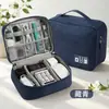 Bolsa de celular catiônica em estoque, bolsa para armazenamento de cabo de dados, bolsa digital portátil para pendrive USB, bolsa de maquiagem com divisórias para viagem