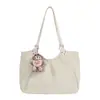 Bolso Retro con Estampado de Leopardo para Mujer, Nuevo, Gran Capacidad, para Viajes Diarios, Bolso Tote de un Solo Hombro, Moderno, Versátil, Superficie Suave, Bolso de Moda para Mujer