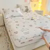 2026 Modelo Nuevo Protector de Colchón Acolchado Grado A Sábana Individual Funda de Almohada Colchoneta para Cama Uso en el Hogar