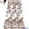 Padrão romano viscose artesanato contas com glitter tecido de renda malha vestido feminino tecido de renda de casamento acessórios decorativos