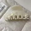 Pin Popular Etiqueta Dorada de Xiaohongshu, Pin de Tiburón de Ácido Acético de Tamaño Mediano de Gama Alta, Pin Sencillo para el Cabello Femenino en la Parte Posterior de la Cabeza