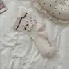 Meias Keruli para Mulheres 2026 Estilo Designer Meias Japonesas de Cano Médio Meias Fofas de Cachorrinho em Desenho Animado Meias Sem Costura Estilo Slouch